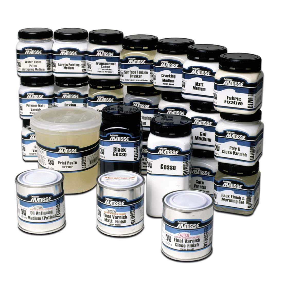 Matisse Mediums and Varnishes