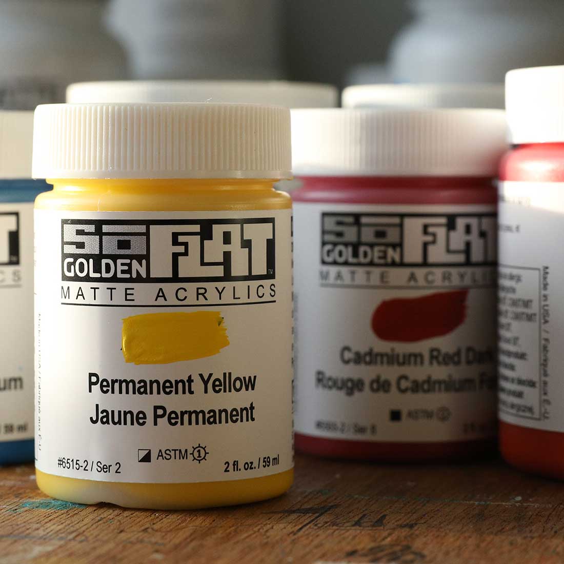 Golden SoFlat Matte Acrylic