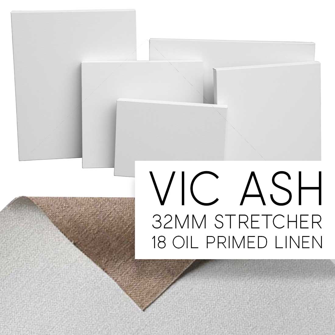 Stretched Claessens - 18 Oil Primed Linen