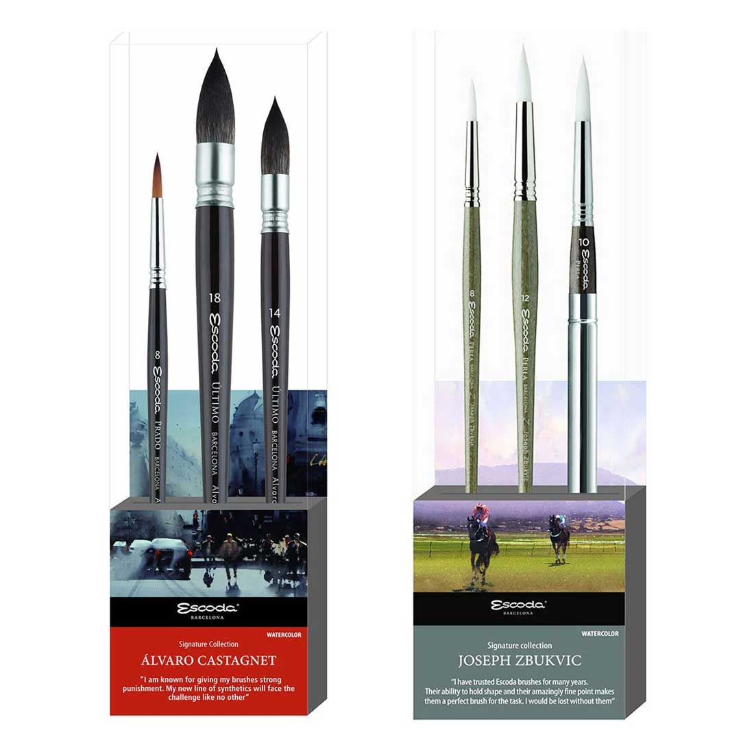 Escoda Artist Signature Brush Sets